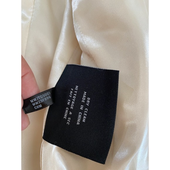 Marc New York Andrew Marc Faux Fur Vest Beautiful White/ Cream Color Women's XL - Picture 6 of 16